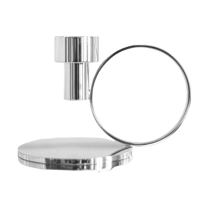 Insieme キャンドルス��ティック - Nickel-plated brass - Hilke Collection