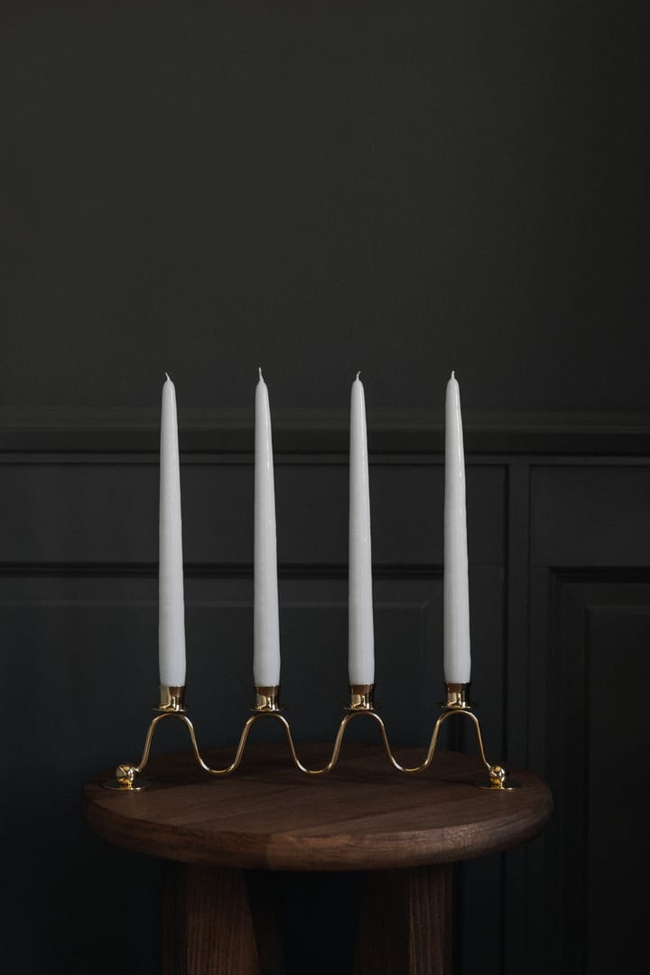 Lignano Sabbiadoro Advent キャンドルスティック, Brass Hilke Collection