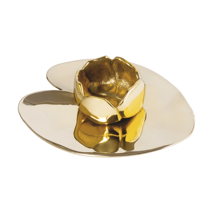 Ninfea piccola キャンドルホルダー - Nickel-plated brass - Hilke Collection
