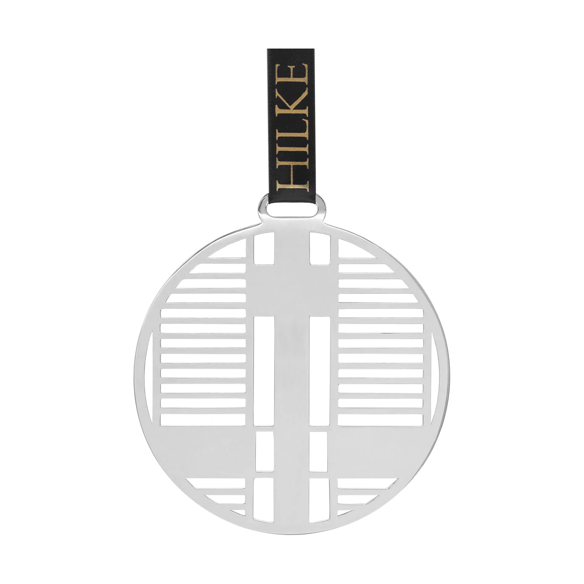 Piano ツリーオーナメント, Nickel-plated brass Hilke Collection