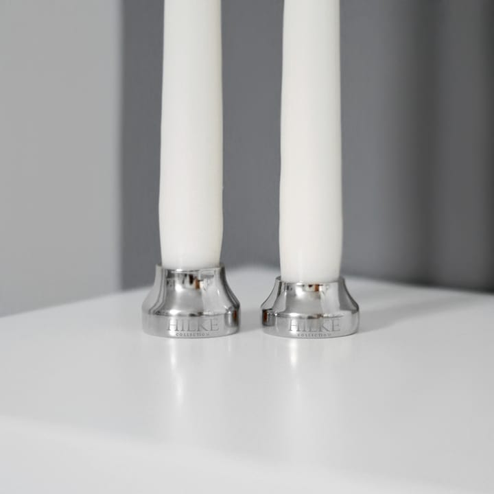 Piccolo no.2 キャンドルスティック, Nickel-plated brass Hilke Collection
