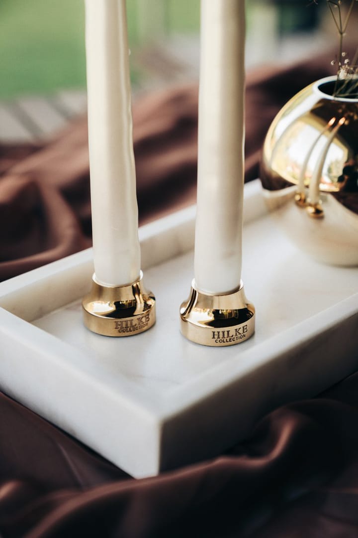Piccolo no.2 キャンドルスティック, Solid brass Hilke Collection