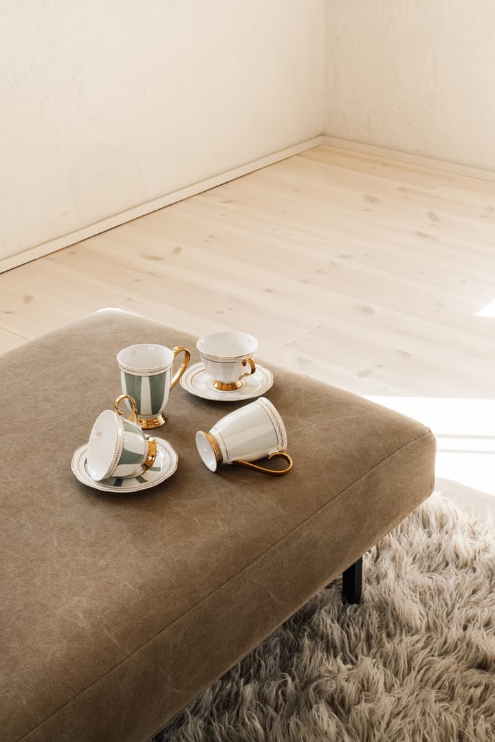 Stripes Sage マグ, 28 cl Hilke Collection