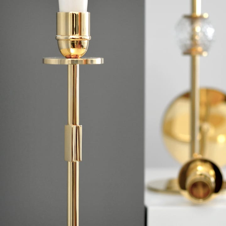 Tuti キャンドルスティック 40 cm, Solid brass Hilke Collection