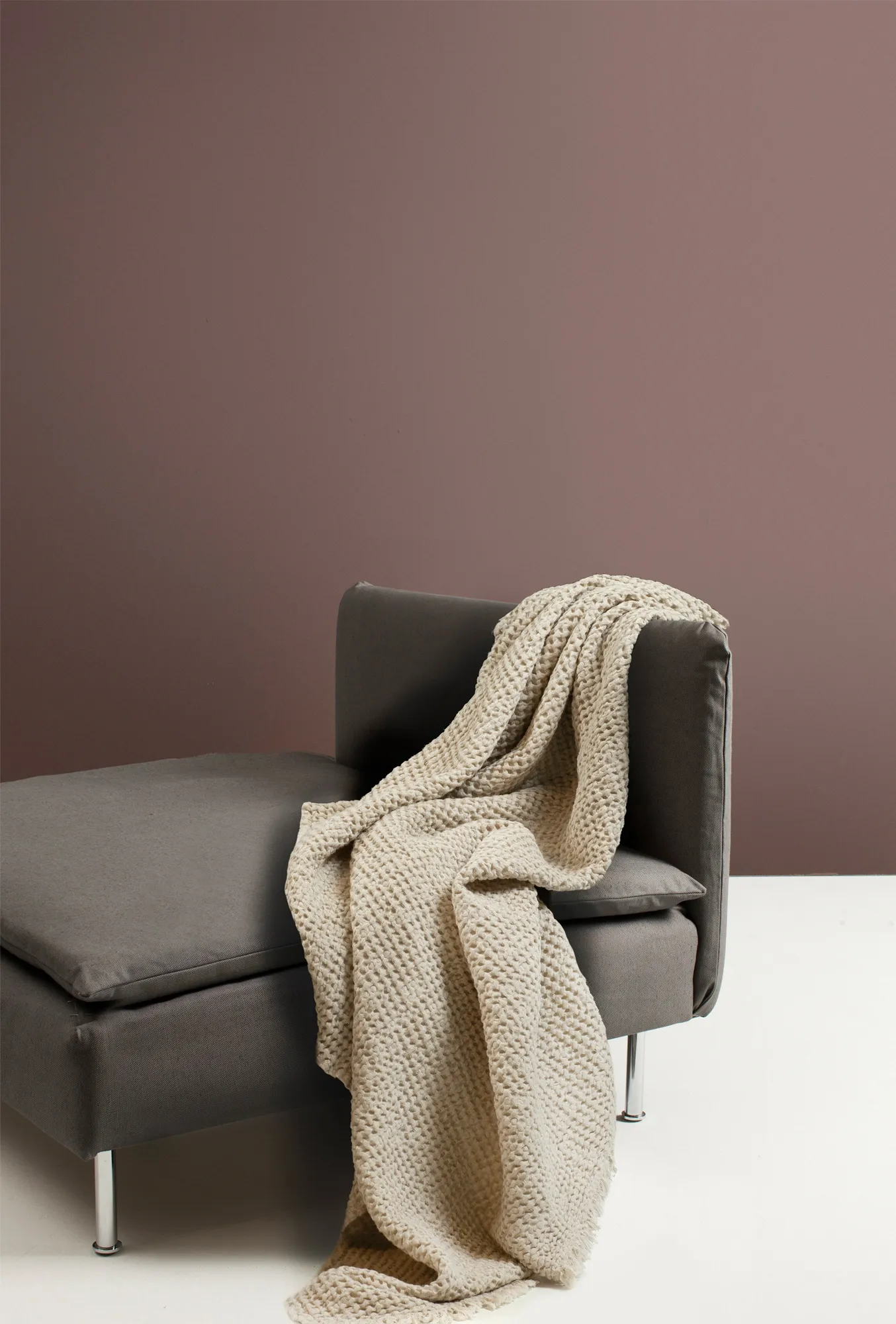 Angeline スロー 130x170 cm, Oatmeal Himla | ヒムラ