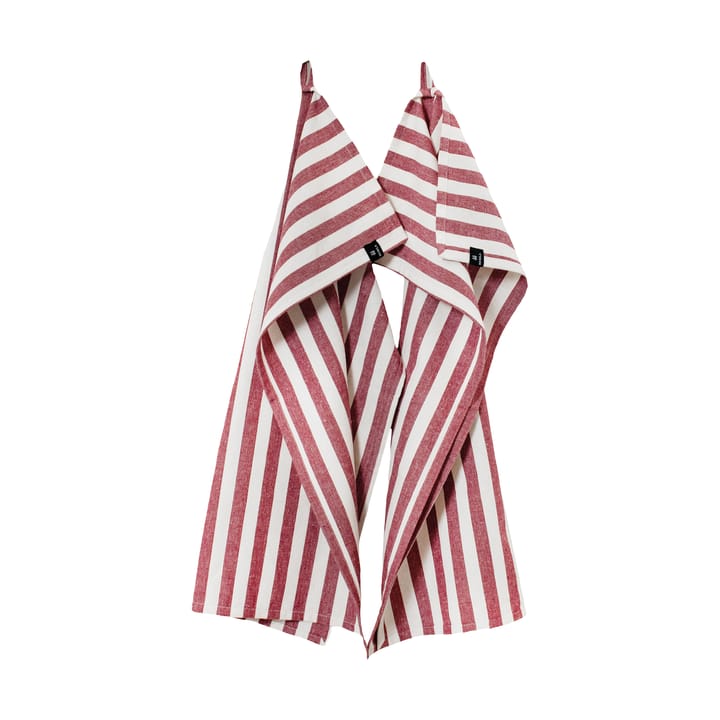 Bretagne キッチンタオル 50x70 cm 2枚 - Deep red - Himla | ヒムラ