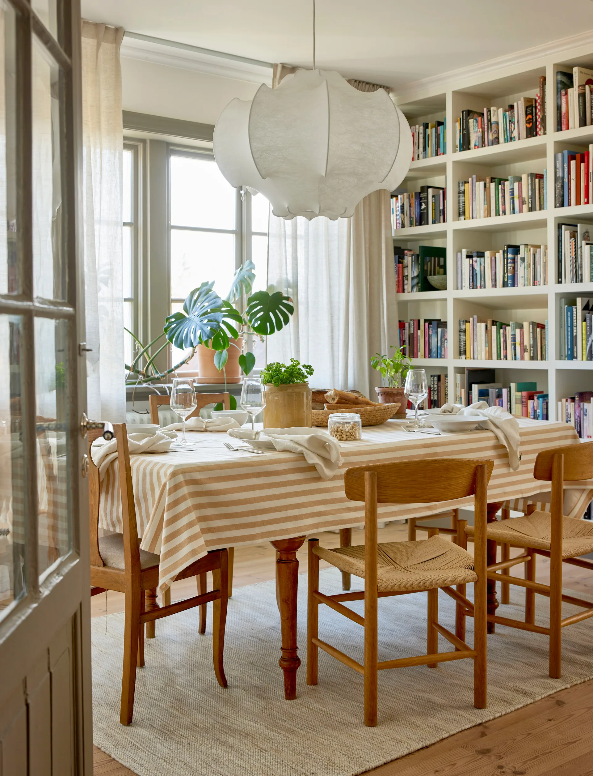 Bretagne テーブルクロス, Wheat, 145x250 cm Himla | ヒムラ