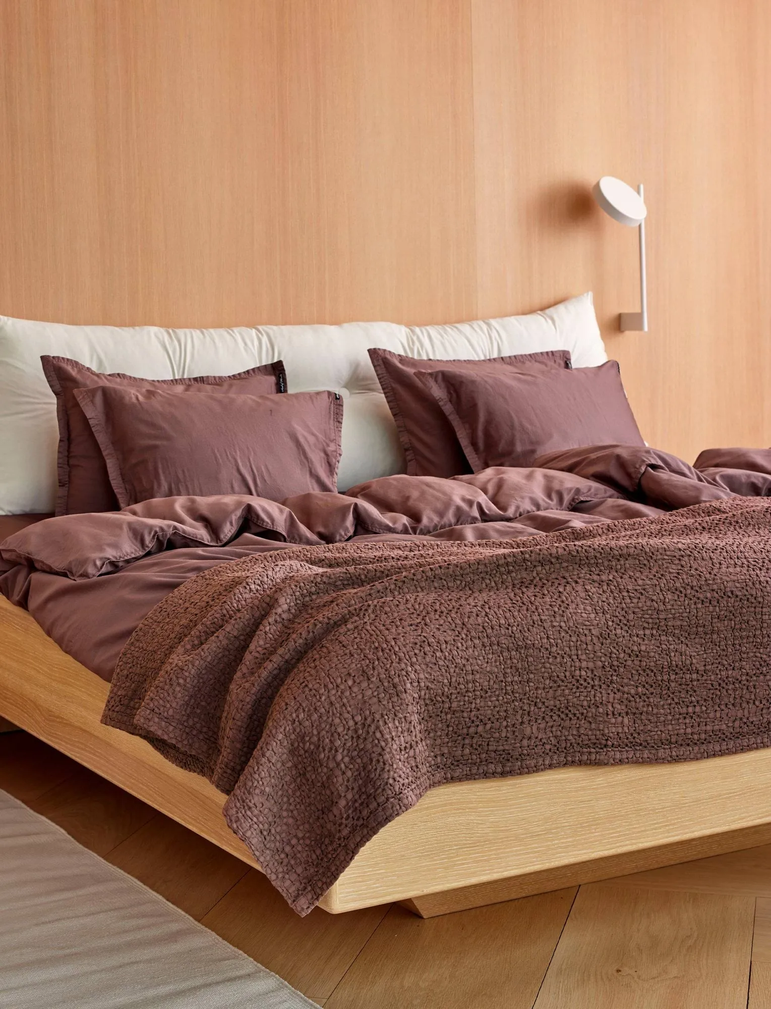 Dani ベッドスプレッド 260x260 cm, Prune (purple) Himla | ヒムラ