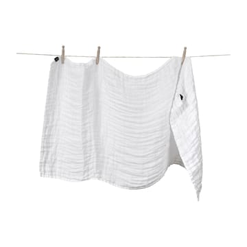 HanneLinen babyfilt 60x110 cm - White-white - Himla | ヒムラ