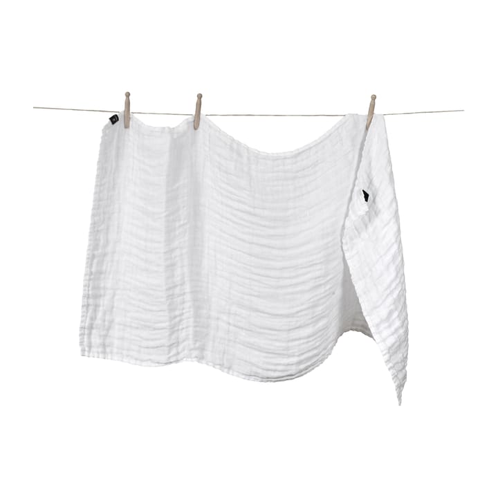 HanneLinen babyfilt 60x110 cm, White-white Himla | ヒムラ