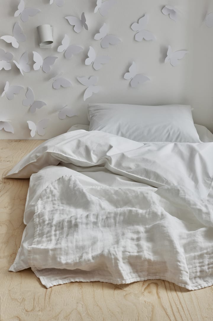 HanneLinen babyfilt 60x110 cm, White-white Himla | ヒムラ