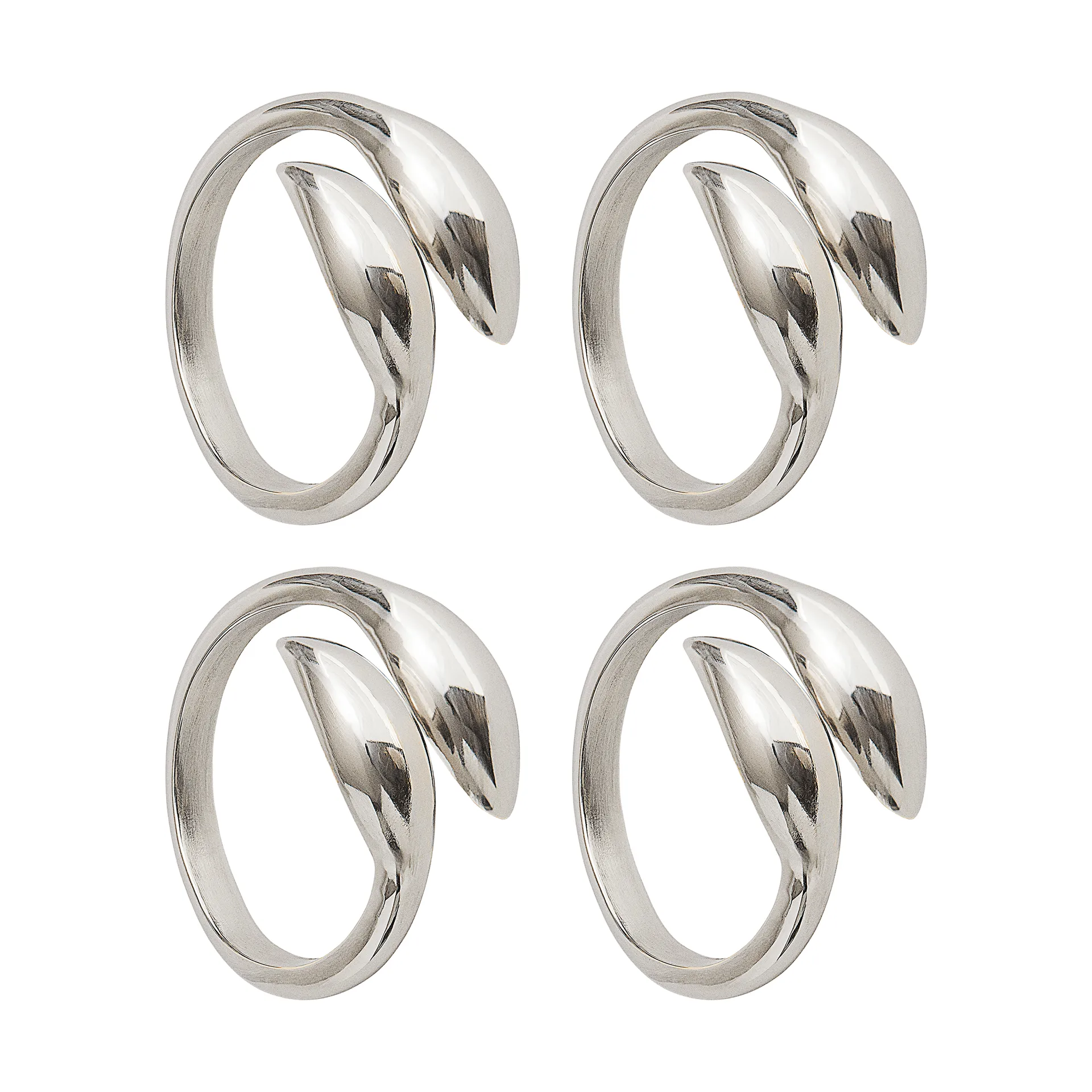Inverness ナプキンリング, Silver, 4-pack Himla | ヒムラ