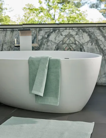 Lina タオル - Aqua, 30x50 cm - Himla | ヒムラ