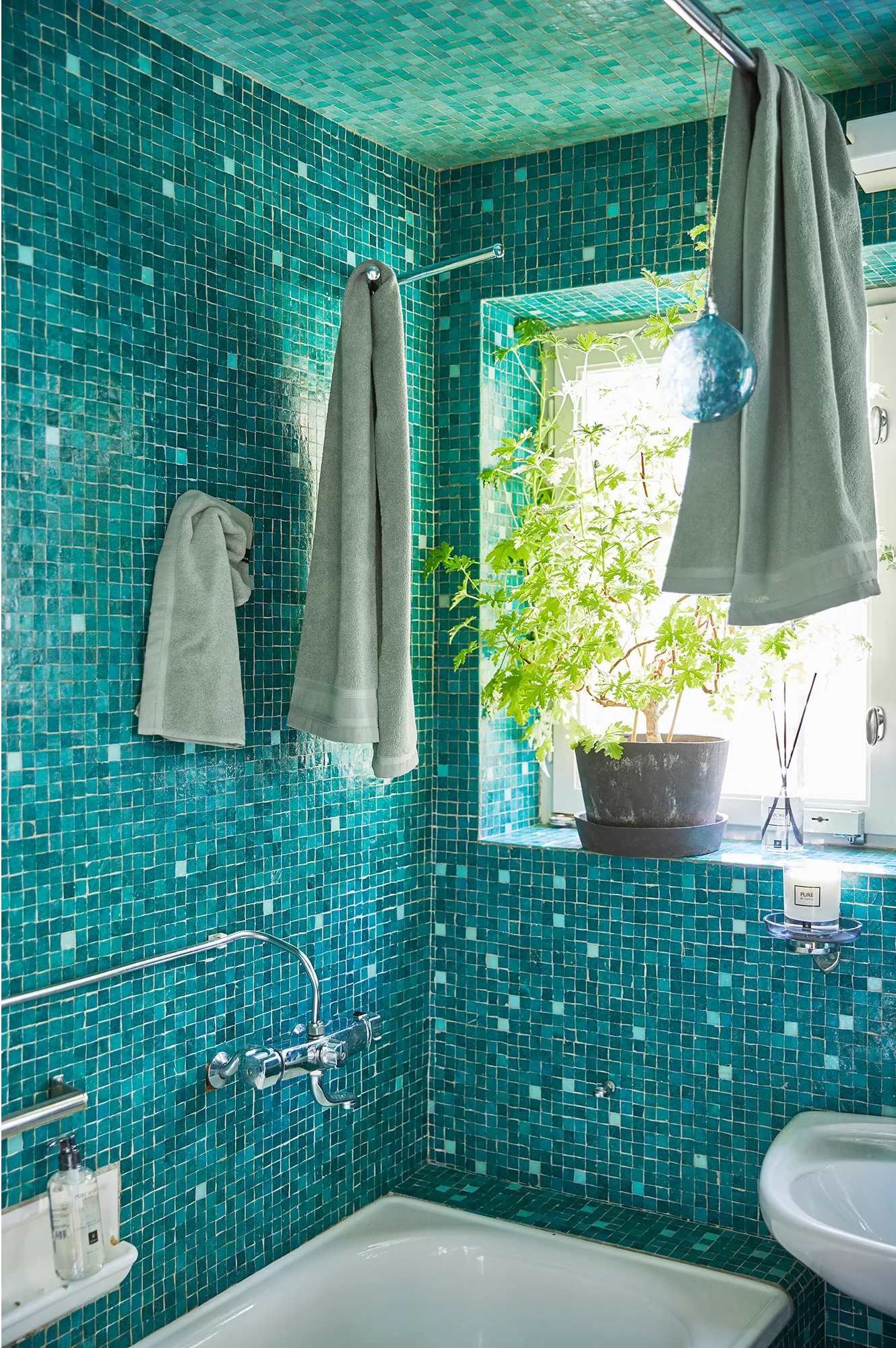 Lina タオル sage, 100x150 cm Himla | ヒムラ