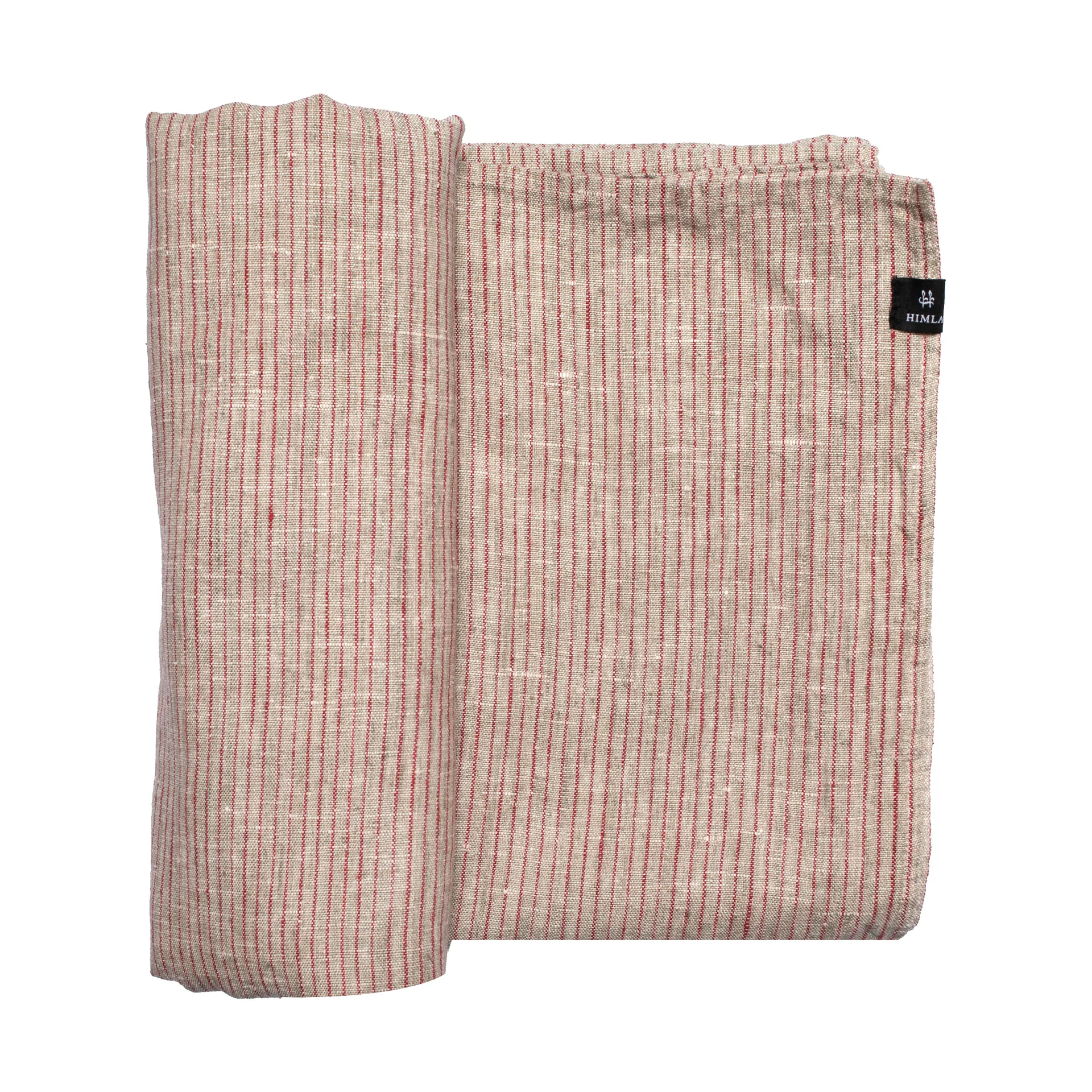 Linus テーブルクロス 145x250 cm, True red-natural Himla | ヒムラ