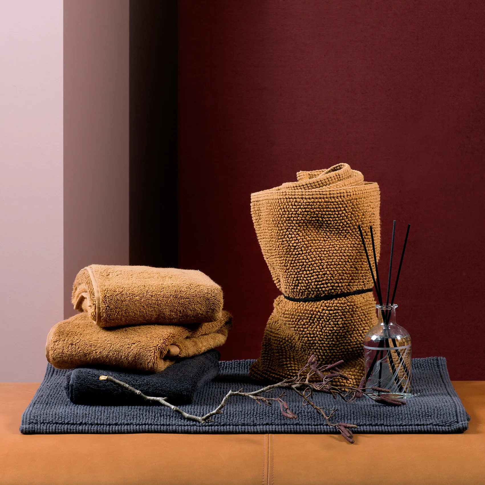 Max バスルームラグ 60x90 cm, Slate (dark blue) Himla | ヒムラ