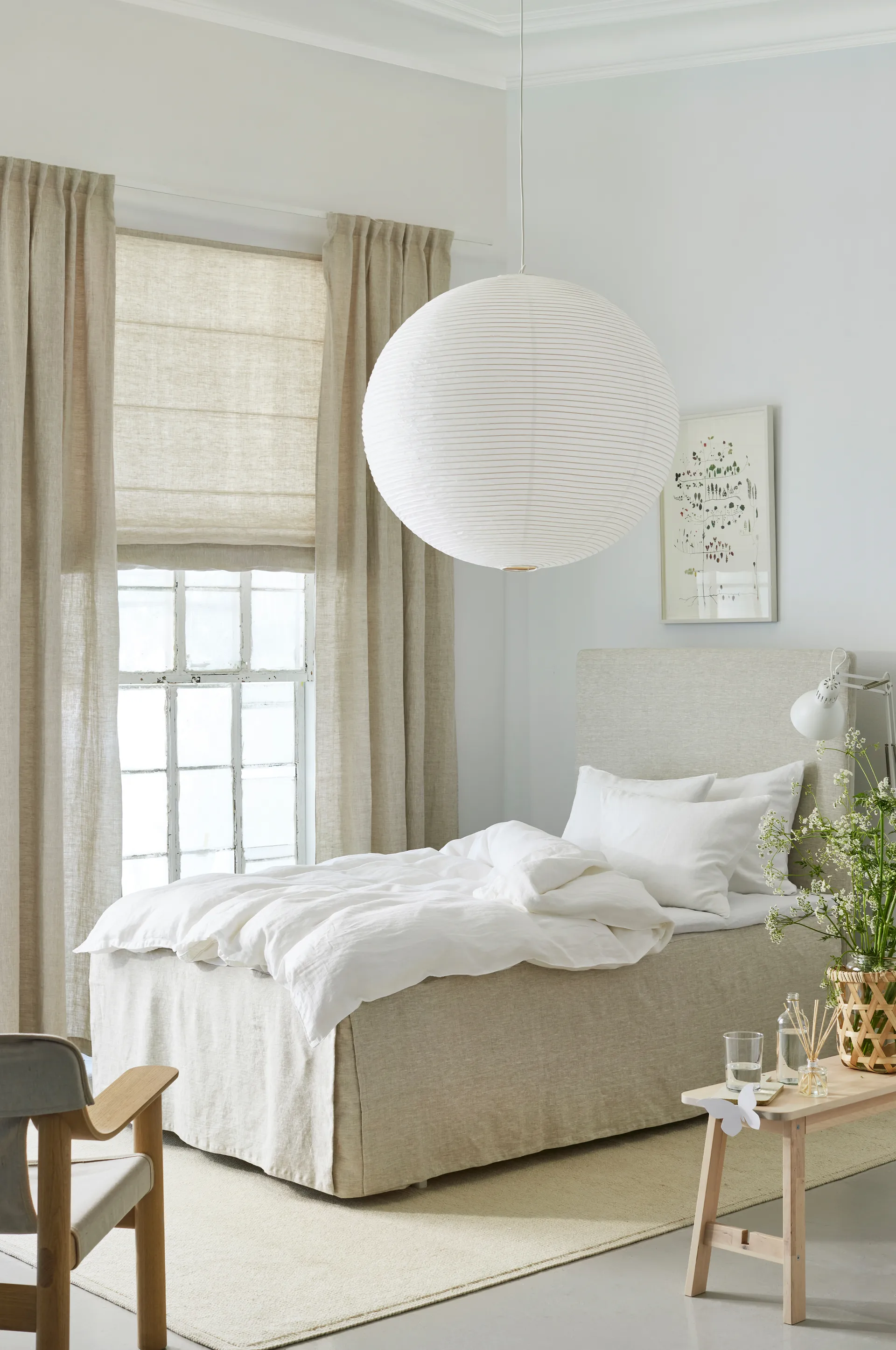 Miramar Roman ブラインド 160x180 cm, Oatmeal Himla | ヒムラ