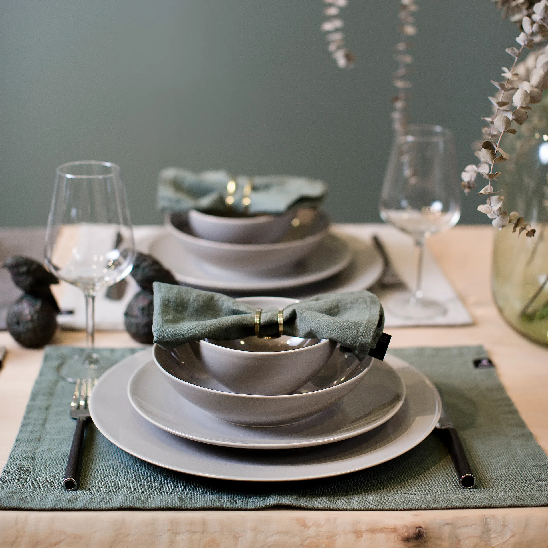 Oslo ナプキンリング 4パック, brass Himla | ヒムラ