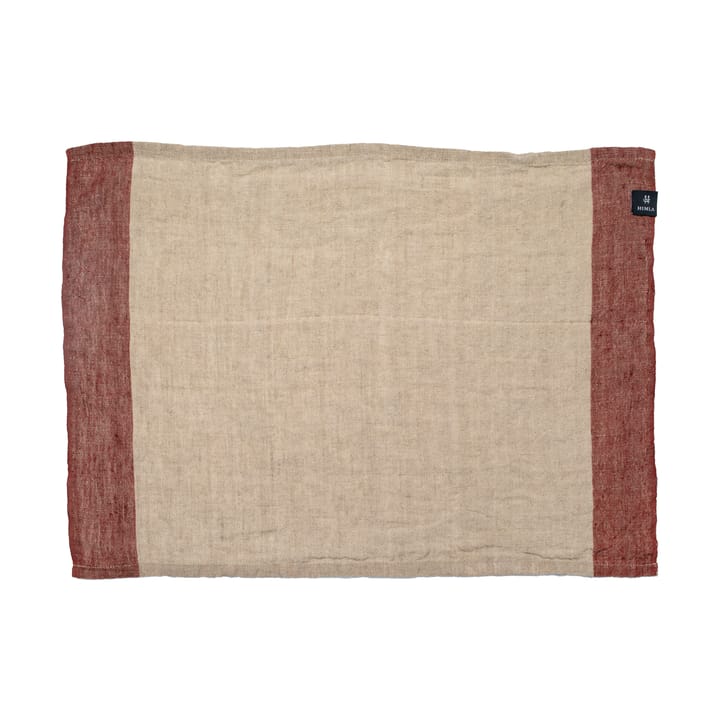 Randolf テーブルマット 35x45 cm 2枚セット - Lingonberry-natural - Himla | ヒムラ