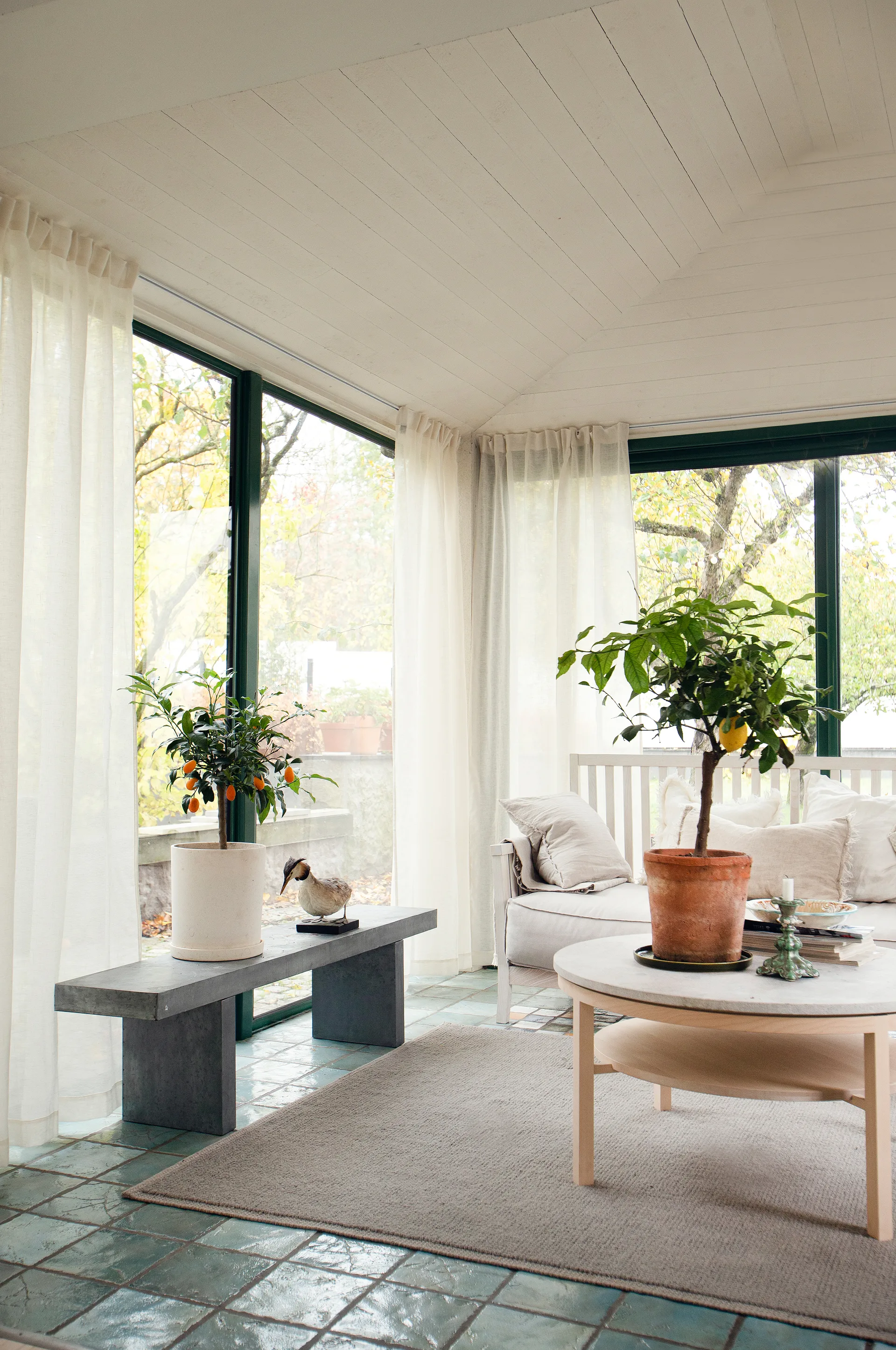 Skylight カーテン ストリップ付き 140x290 cm, Fog Himla | ヒムラ