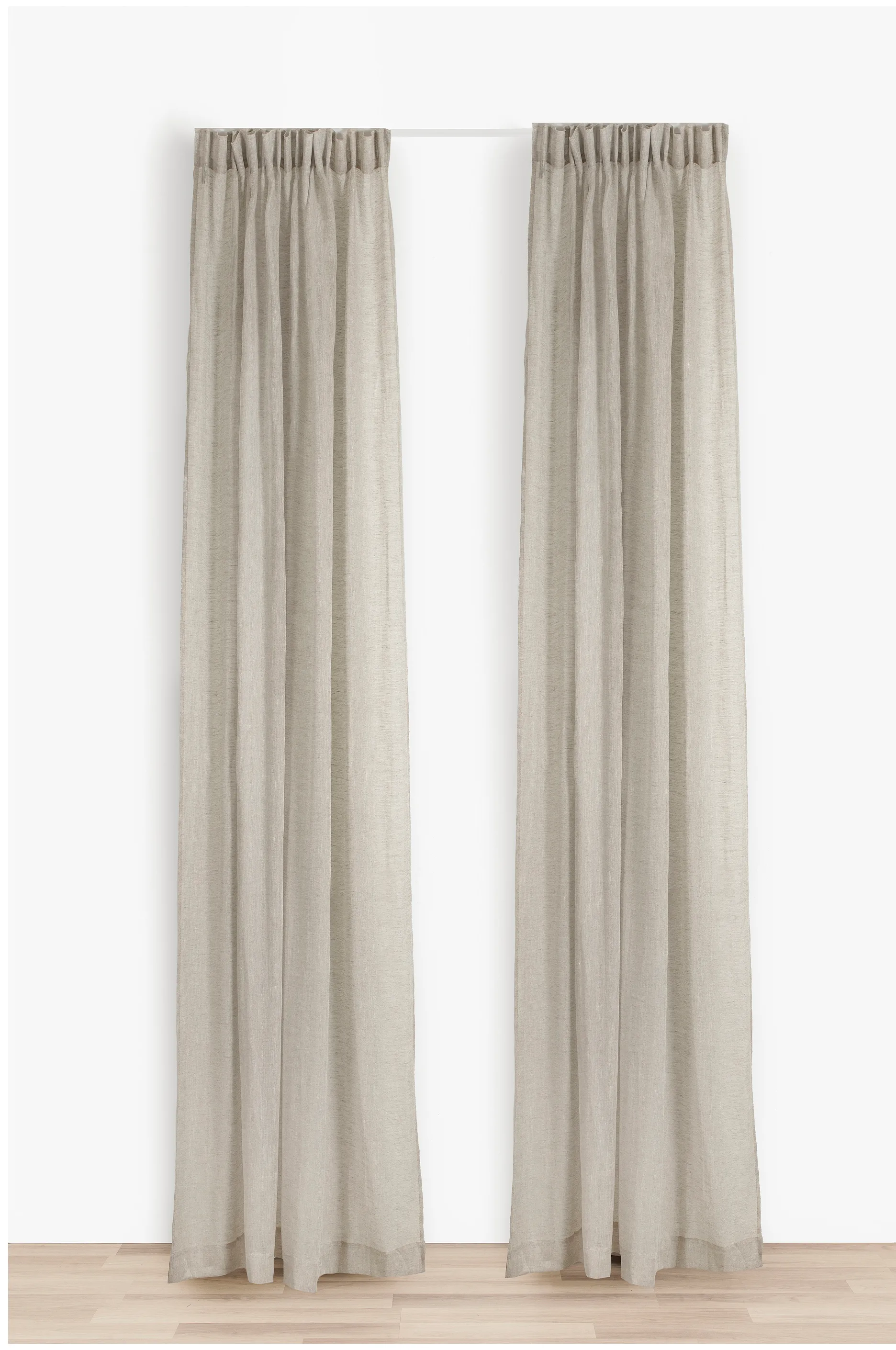 Skylight カーテン ストリップ付き 140x290 cm, Oatmeal Himla | ヒムラ