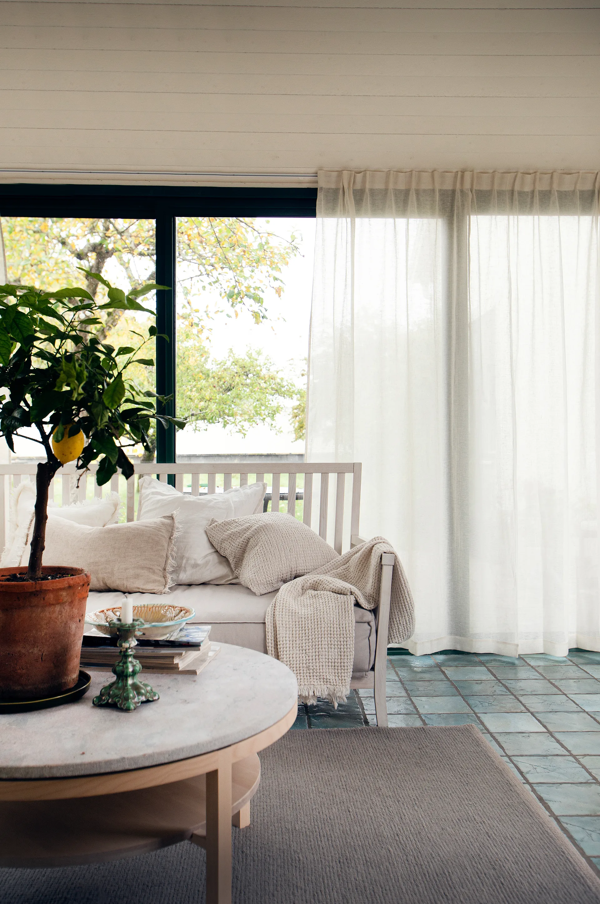 Skylight カーテン ストリップ付き 280x290 cm, Fog Himla | ヒムラ