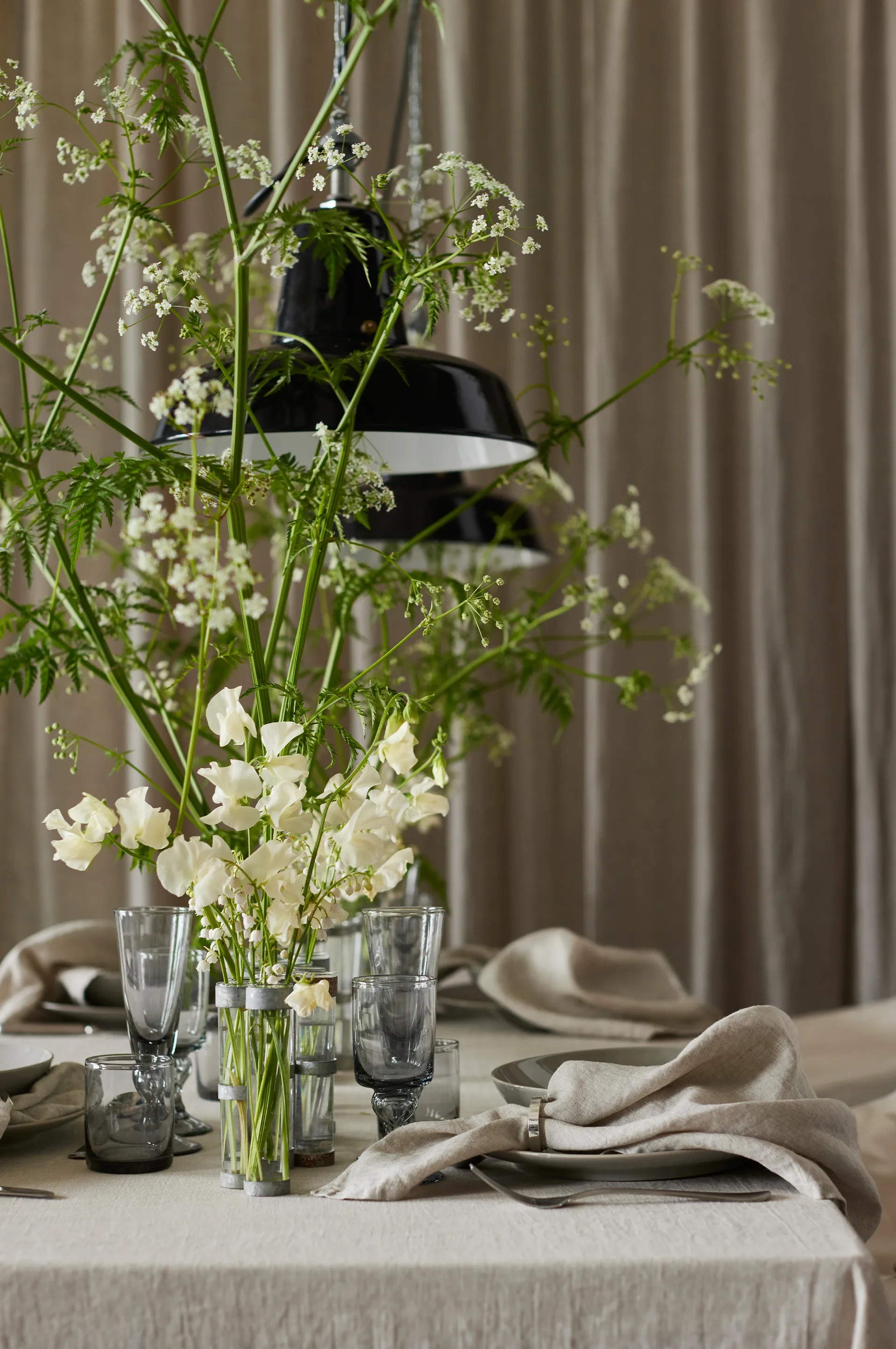 Sunshine テーブルクロス 145x250 cm, Oatmeal (Natural) Himla | ヒムラ