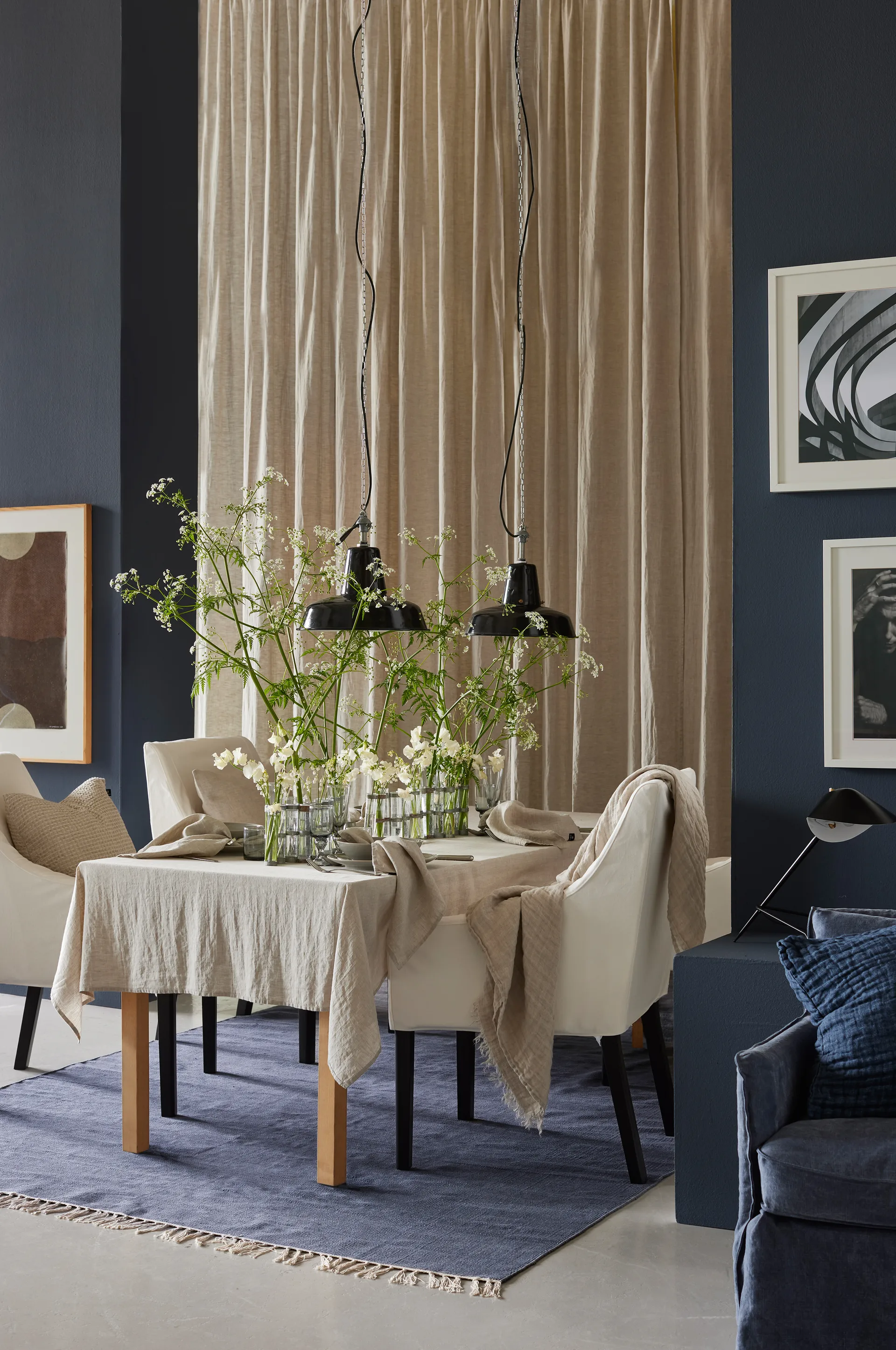 Sunshine テーブルクロス 145x250 cm, Oatmeal (Natural) Himla | ヒムラ