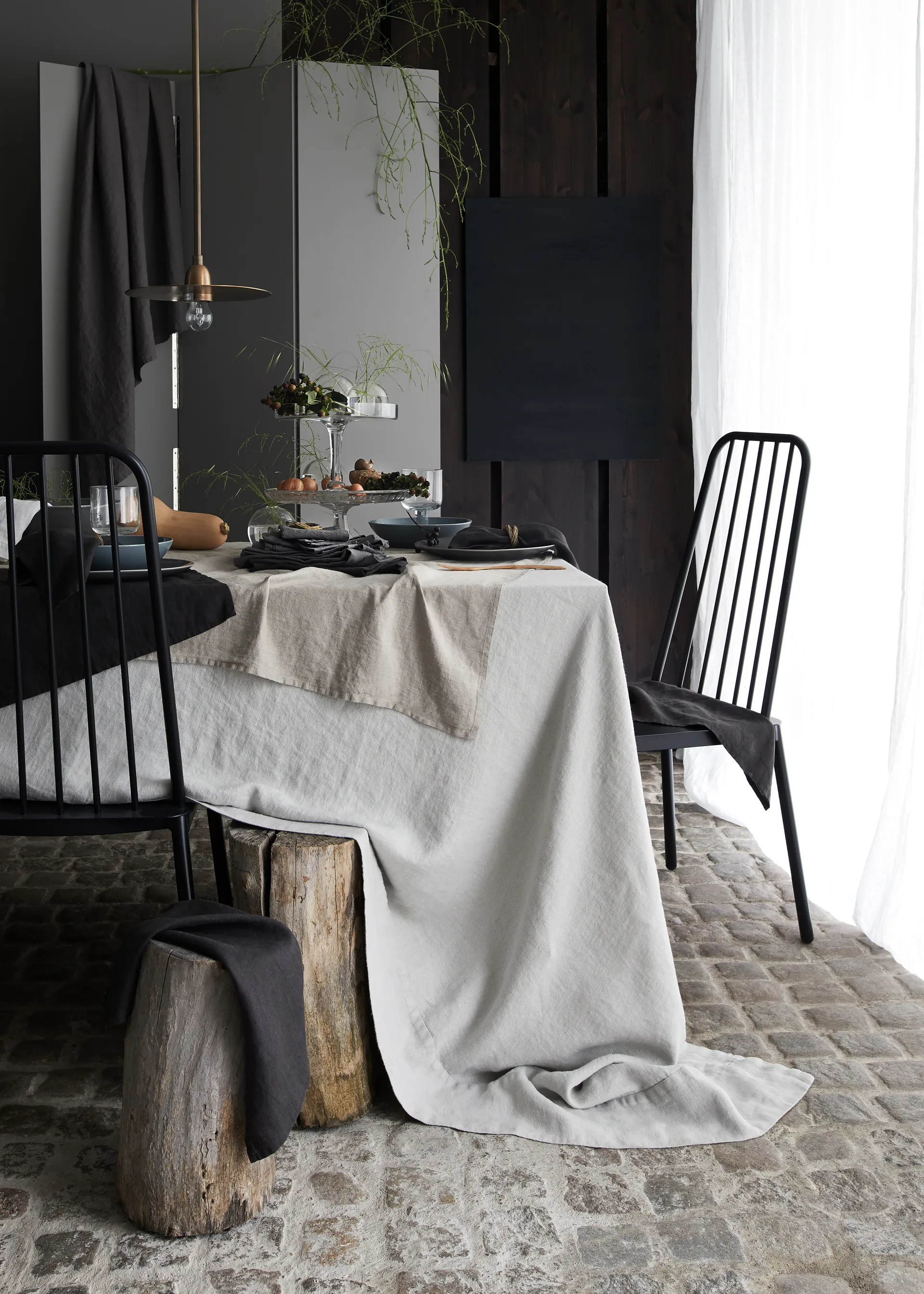 Sunshine テーブルクロス ナチュラル, 145x250 cm Himla | ヒムラ