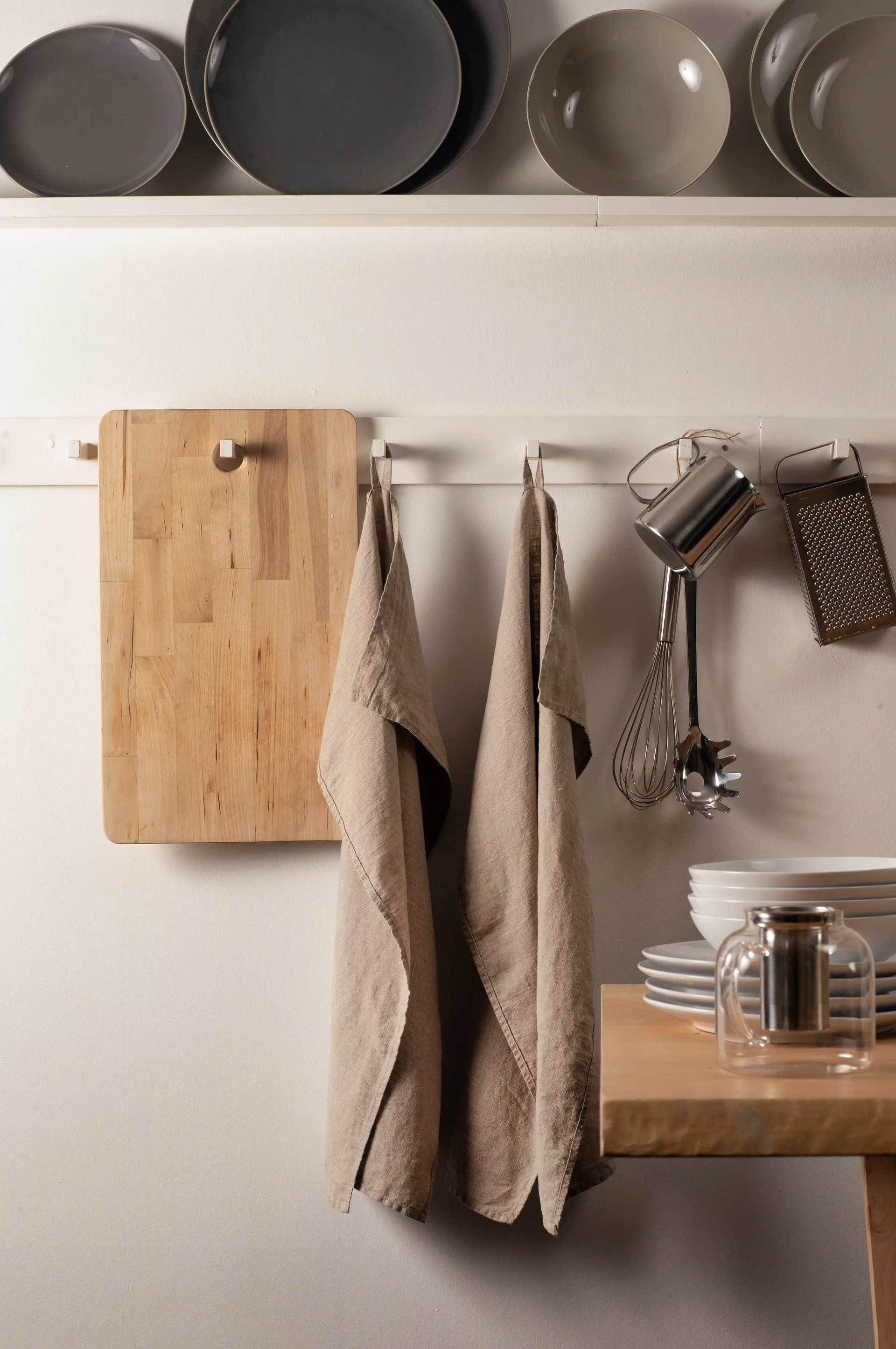 Sunshine キッチンタオル 2個セット, Natural Himla | ヒムラ