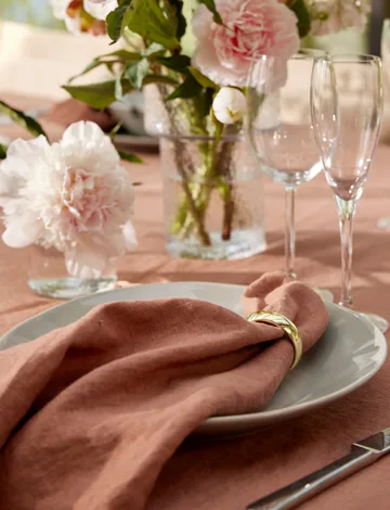 Sunshine ナプキン 4パック - Grounded, 45x45 cm - Himla | ヒムラ