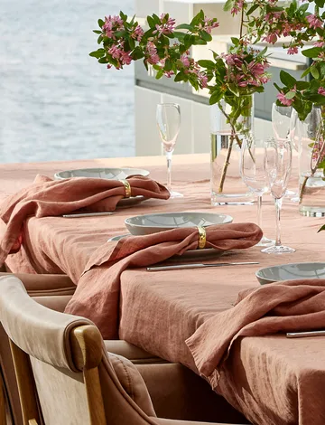 Sunshine ナプキン 4パック - Grounded, 45x45 cm - Himla | ヒムラ