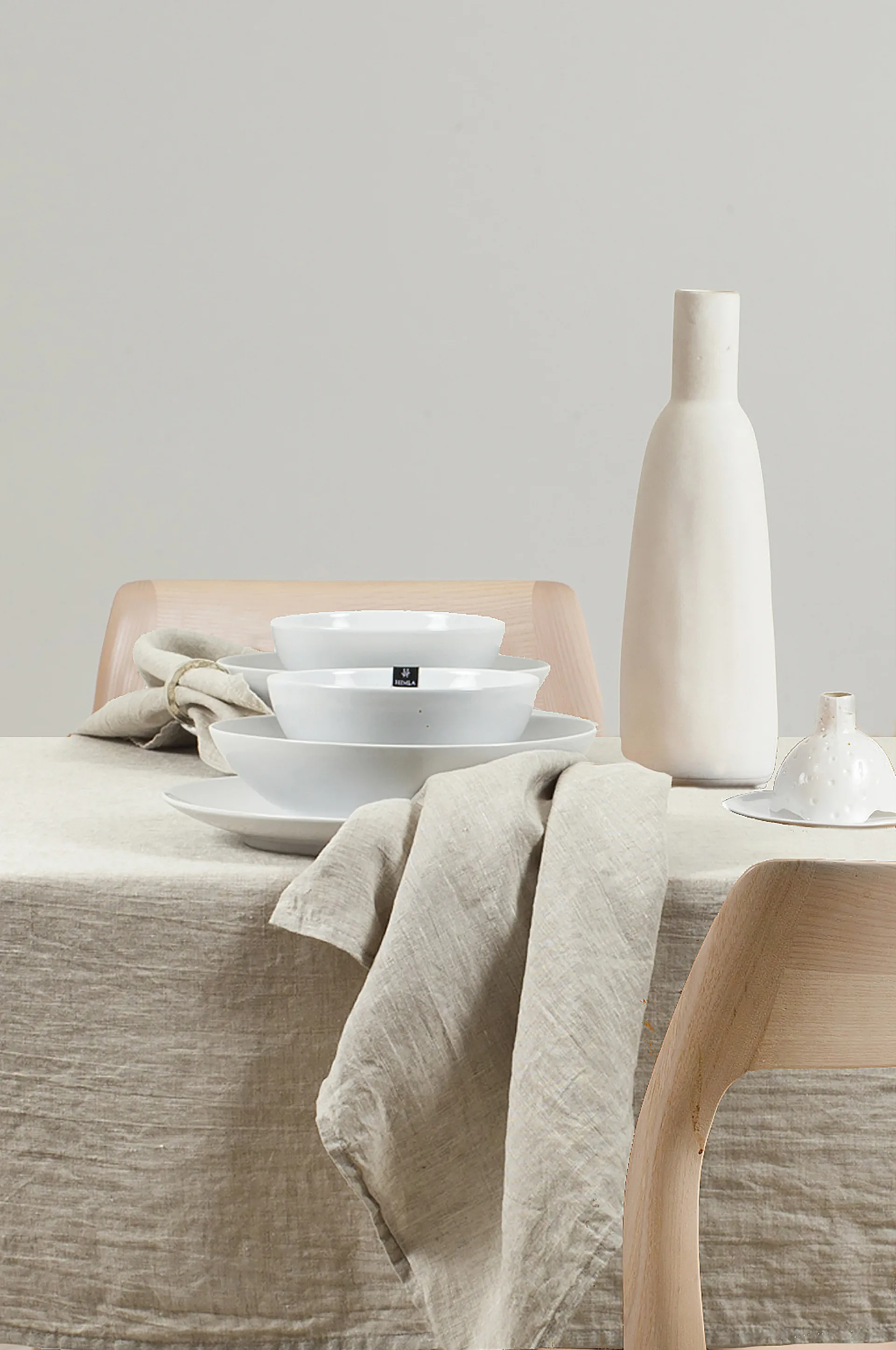 Sunshine ナプキン 4枚セット, Oatmeal (Natural) Himla | ヒムラ