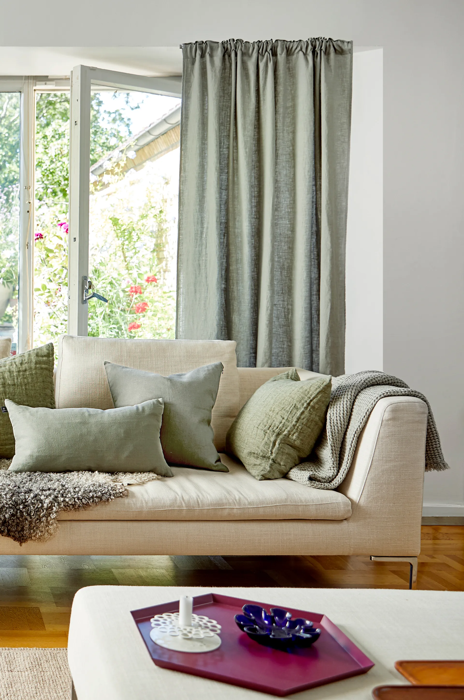 Sunshine クッション 50x50 cm, Sage Himla | ヒムラ