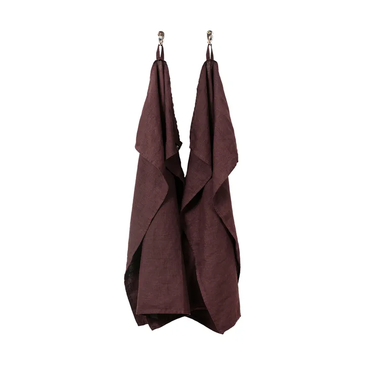 Sunshine キッチンタオル 50x70 cm - Burgundy (red) - Himla | ヒムラ