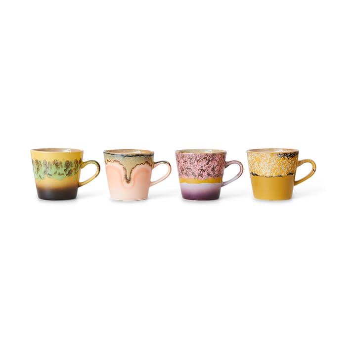 70's セラミック アメリカーノカップ 4本 26 cl, Radiant HKliving | エイチケーリビング