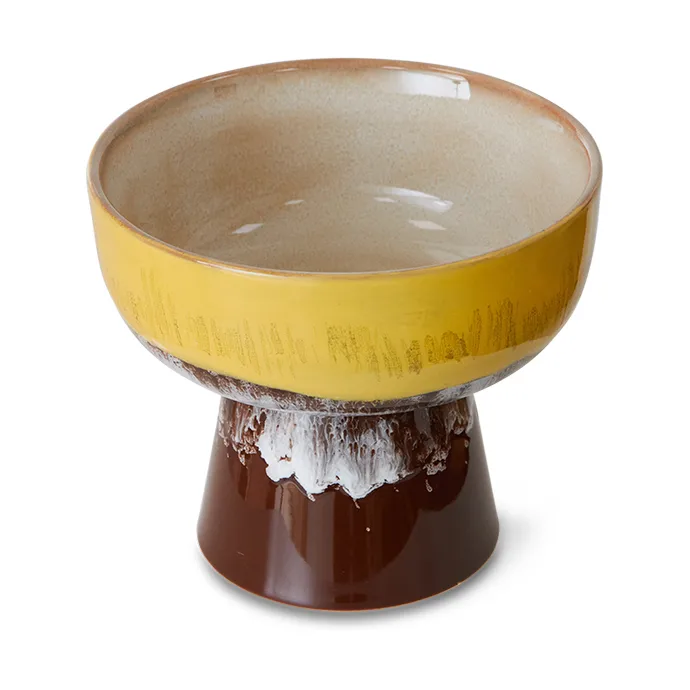 70's 脚付きタパスボウル L Ø12.5x11 cm, Creek HKliving | エイチケーリビング