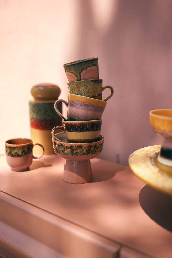 70's 脚付きタパスボウル L Ø12.5x11 cm, Lush HKliving | エイチケーリビング
