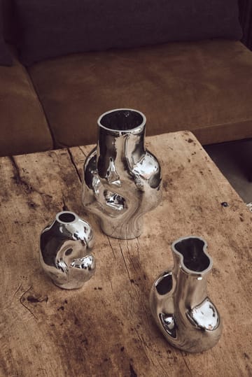 Gleam 花瓶 high - Chrome - HKliving | エイチケーリビング