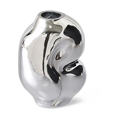 Gleam 花瓶 S, Chrome HKliving | エイチケーリビング