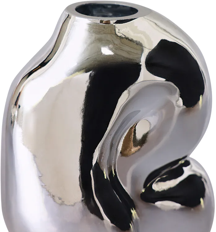 Gleam 花瓶 S, Chrome HKliving | エイチケーリビング