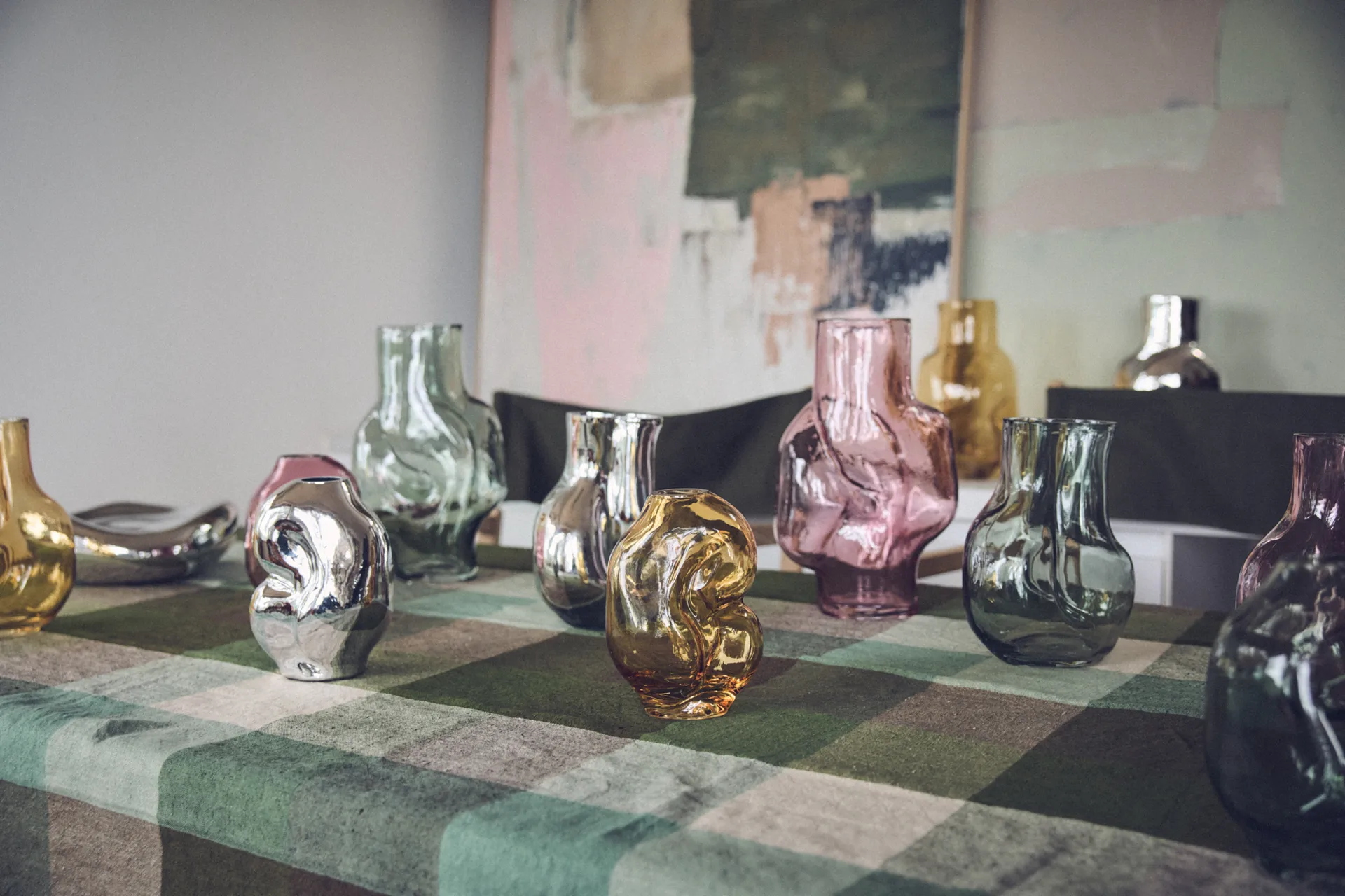 Gleam 花瓶 S, Chrome HKliving | エイチケーリビング