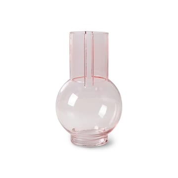 HK Living グラス 花瓶 23 cm - pink - HKliving | エイチケーリビング