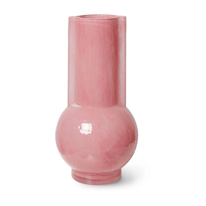 HK Living グラス 花瓶 25 cm - Flamingo pink - HKliving | エイチケーリビング