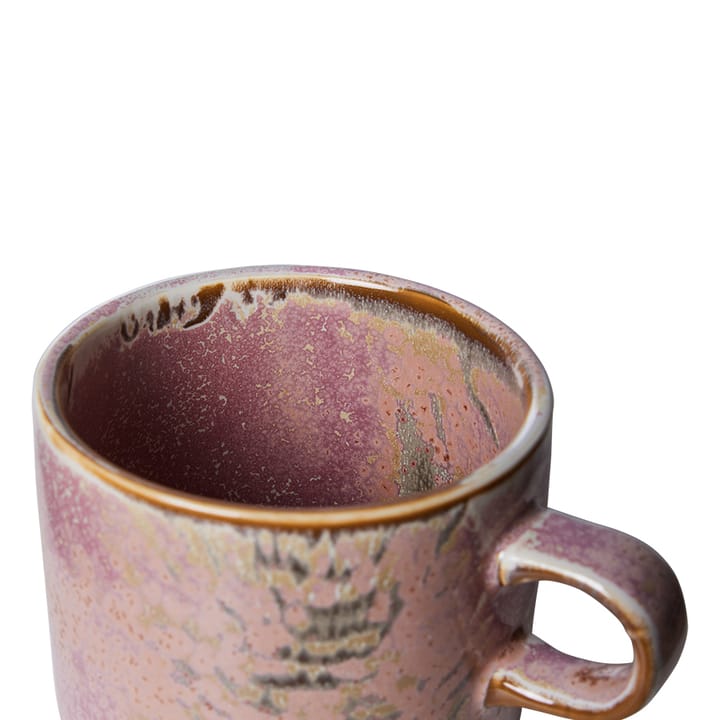 Home Chef カップ ソーサー付き 22 cl, Rustic pink HKliving | エイチケーリビング