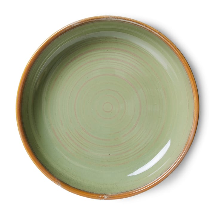 Home Chef ディーププレート large Ø21.5 cm, Moss green HKliving | エイチケーリビング