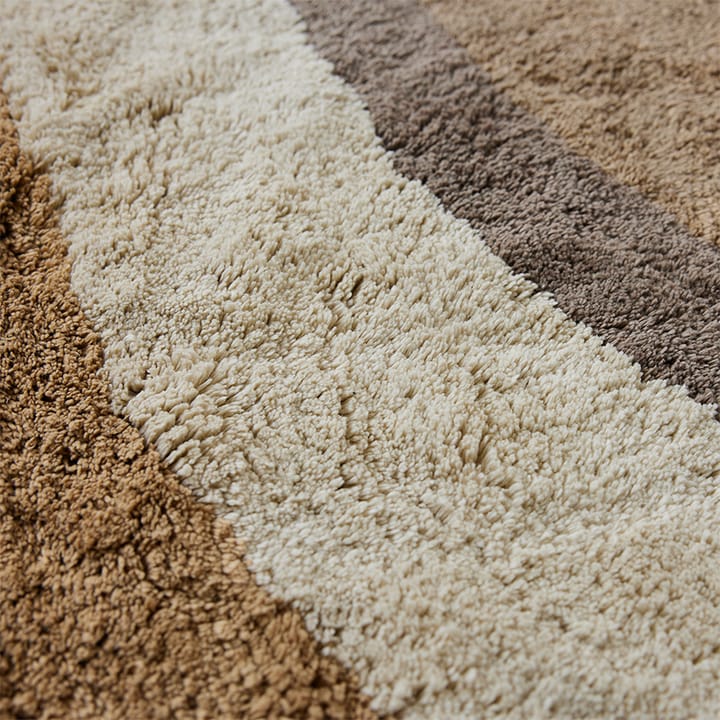 Natural Waves バスルームマット Ø120 cm, Natural multicolours HKliving | エイチケーリビング