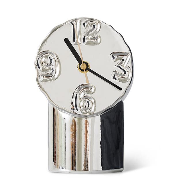 Retro セラミッククロック 17.5 cm - Chrome - HKliving | エイチケーリビング