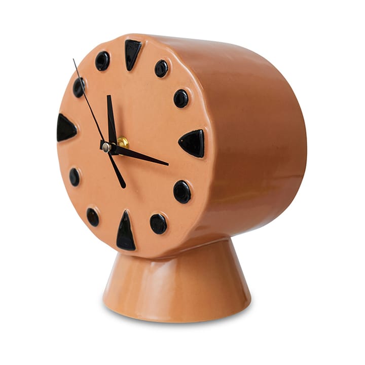 Retro セラミッククロック 20.8 cm, Peach HKliving | エイチケーリビング