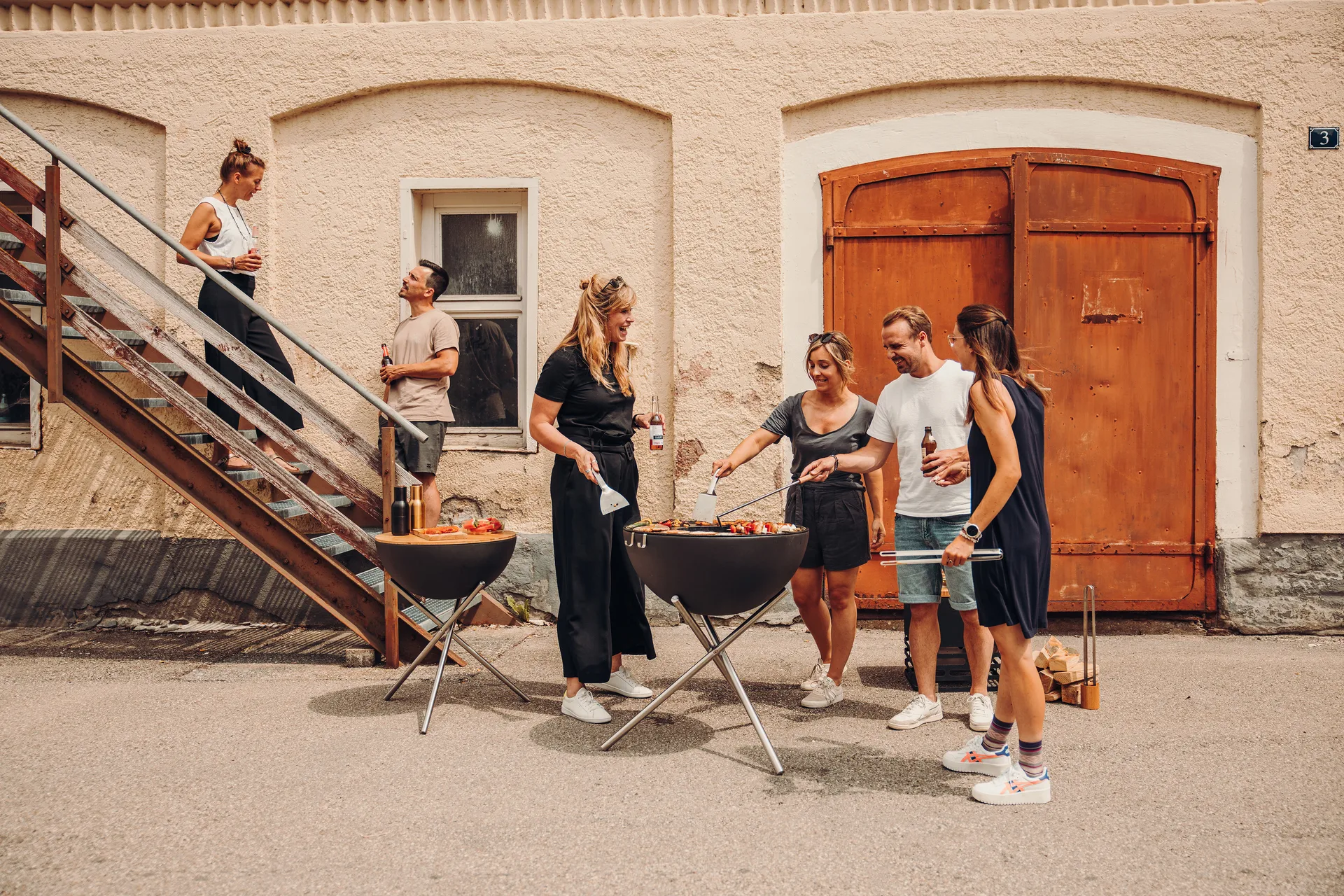 BOWL 57 ファイヤーピット用 トレイ, Bamboo Höfats